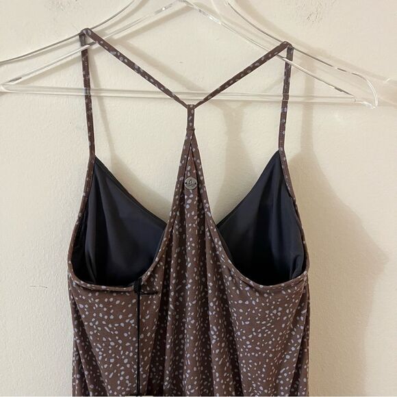 Prana Ayla Brown & Blue Midi Dress - Picture 12 of 13